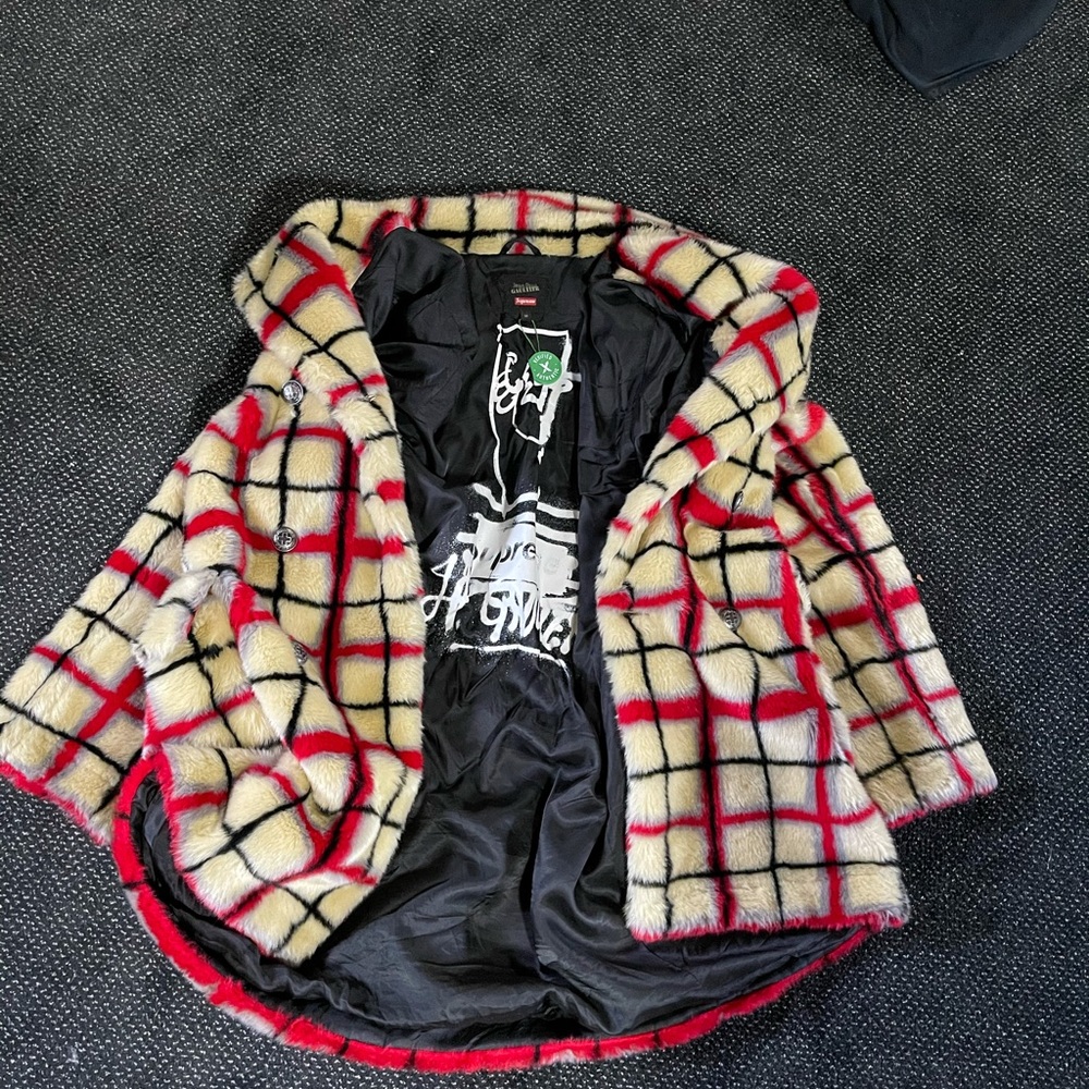 gaultier supreme fur coat